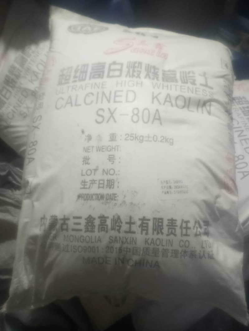 Meta Kaolin Clay or Calcined Kaolin 0