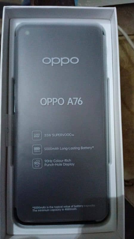 Oppo A76 Ram 8+8 Room 128 Gb Mobile 10 din uesd howa hai charger nai 0