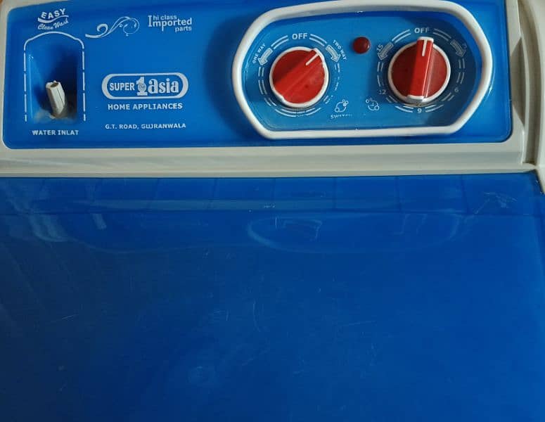 super one Asia washing machine (18,500) 0