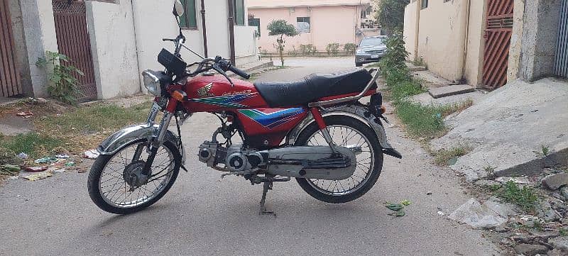 Honda cd 70 for sale 2013 islamabad rejistered 0