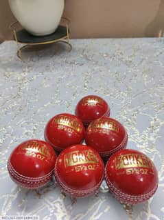 leather hard ball for cricket