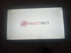 Multinet like new 40" lcd tv with android box