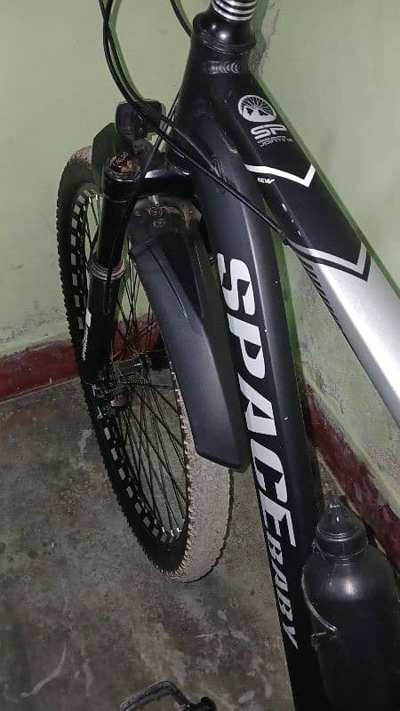 " Aluminium MTB Bike 29" - Alloy Rims, Silver/Black , Dual Disc Brakes 3