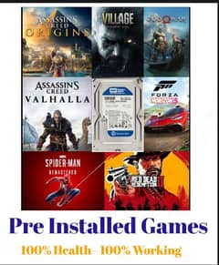 500GB HARD FULL OF GAMES BRAND NEW HEALTH100%