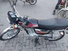 honda 125 black colour