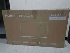 New packed Haier QLED