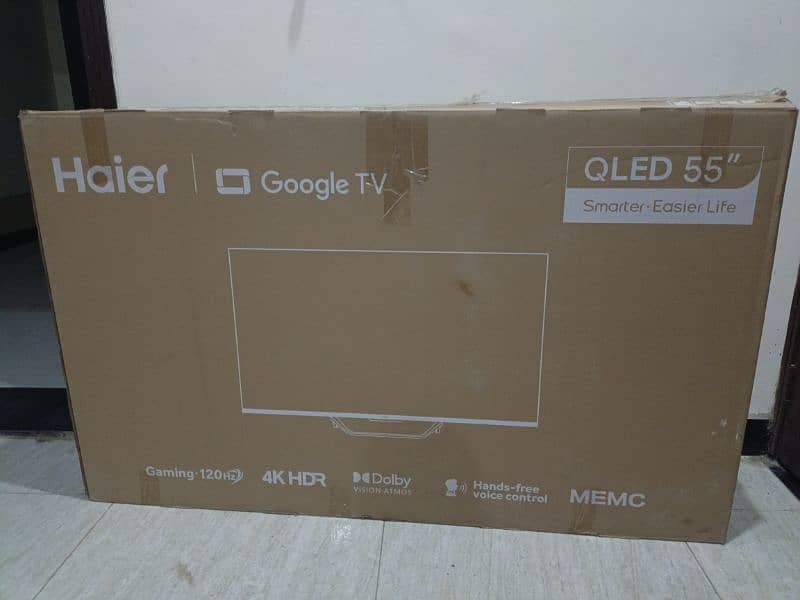 New packed Haier QLED 0