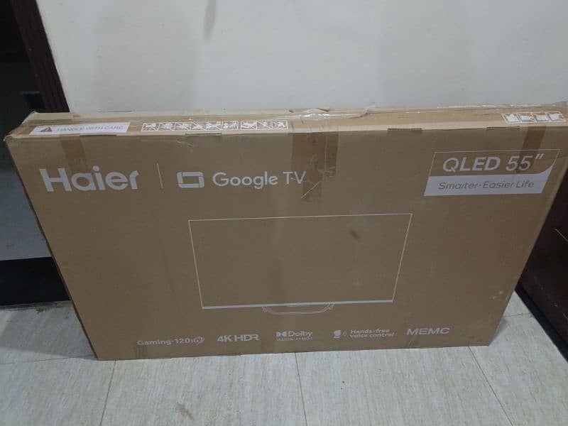 New packed Haier QLED 1