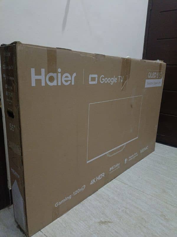 New packed Haier QLED 2