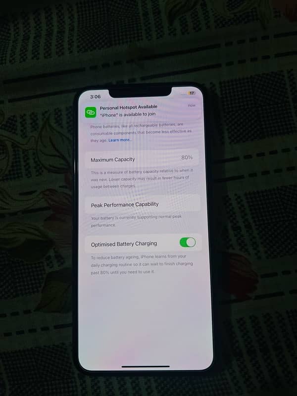 iphone Xsmax 256Gb pta approved 1