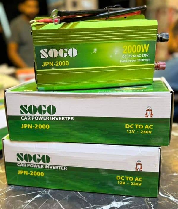 SOGO JPN-2000 Inverter DC to AC Work 0