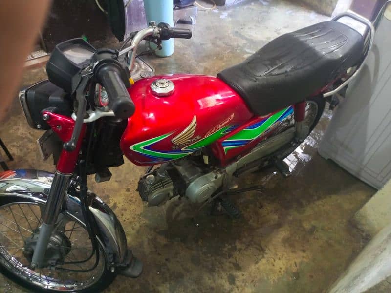 Honda CD 70 bike Total genuine 0