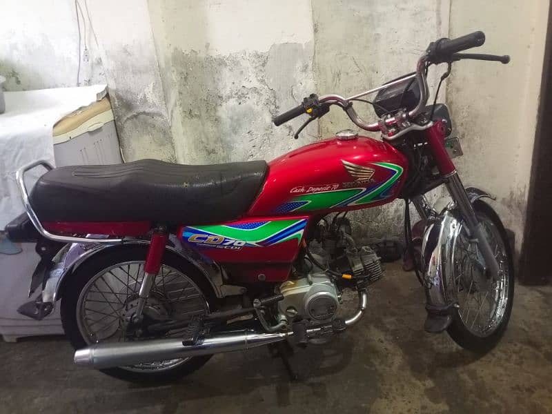 Honda CD 70 bike Total genuine 1