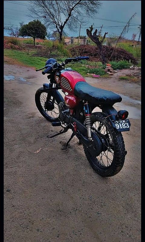 Cafe Racer converted 70cc 2