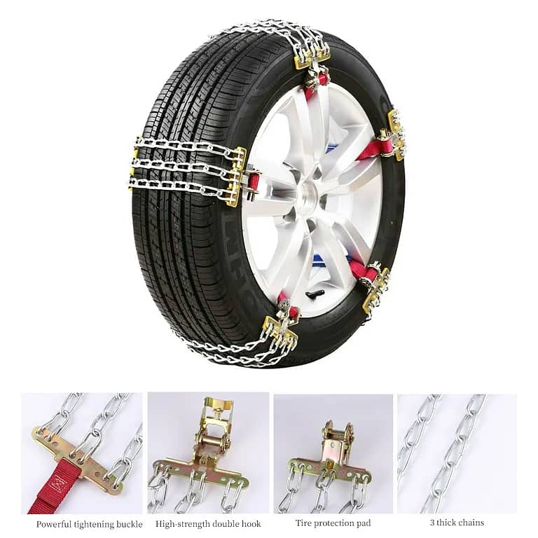 Snow Chain Best n Easy to Install n remove for SUV/Jeep/Prado/Vigo 2