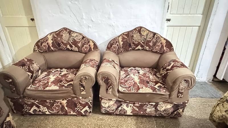 5 seater Sofa set/ molty foam seats/ 2