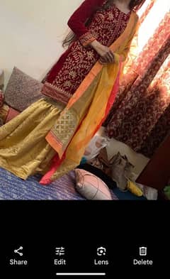 mehndi dress