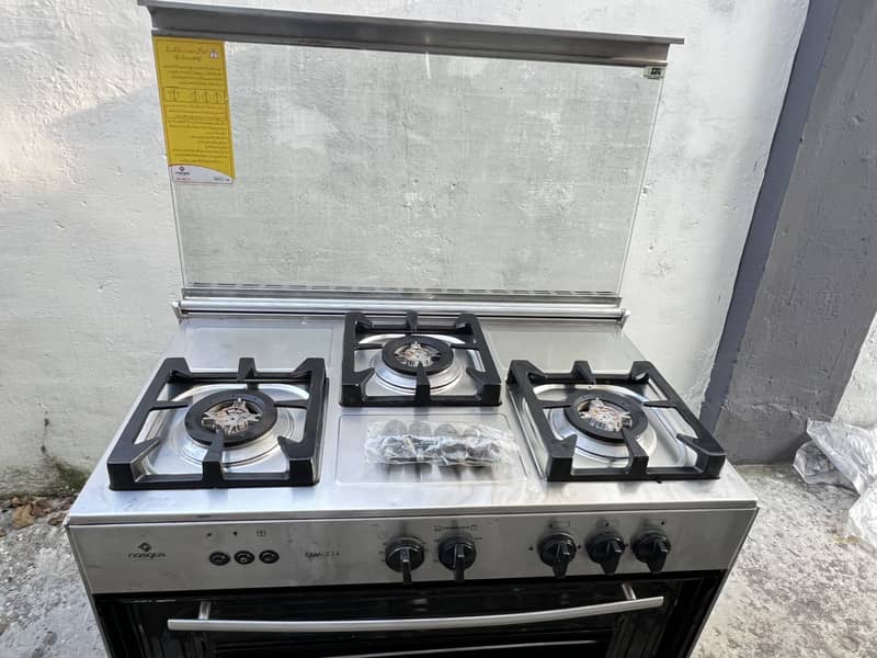 NASGAS EXM 334 Hardly Used Cooking Range 0