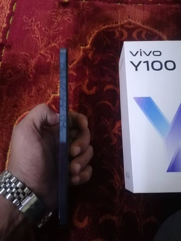 vivo y100 pta official 8/256gb lush set without charger 3