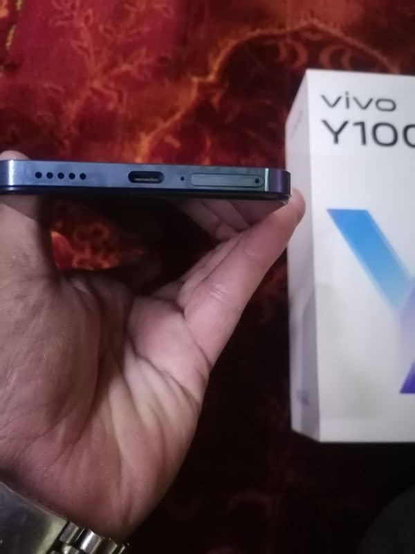 vivo y100 pta official 8/256gb lush set without charger 4