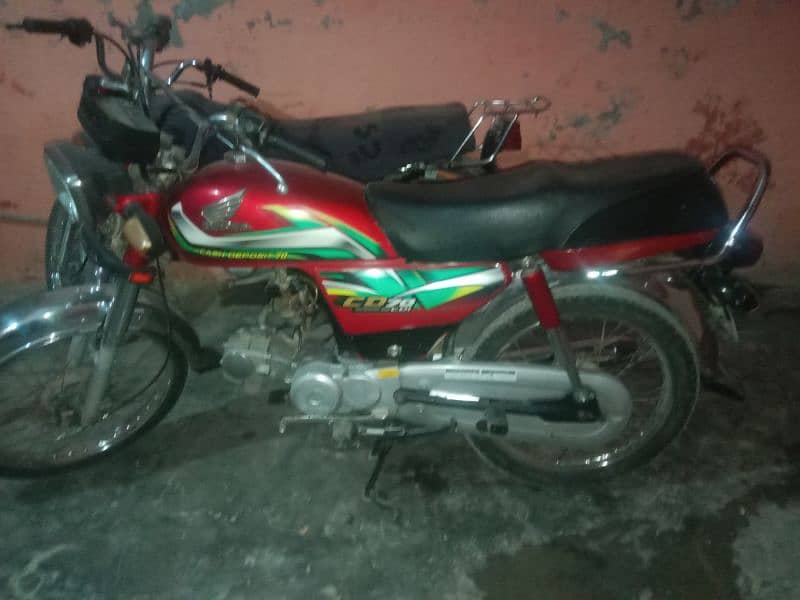 Honda CD 2022 Karachi number location korangi 6 number 51. c 0