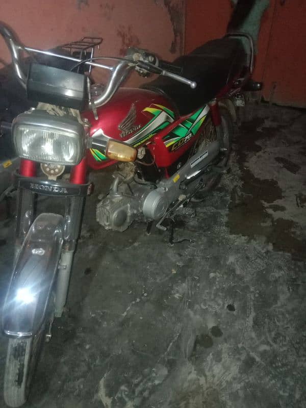 Honda CD 2022 Karachi number location korangi 6 number 51. c 2