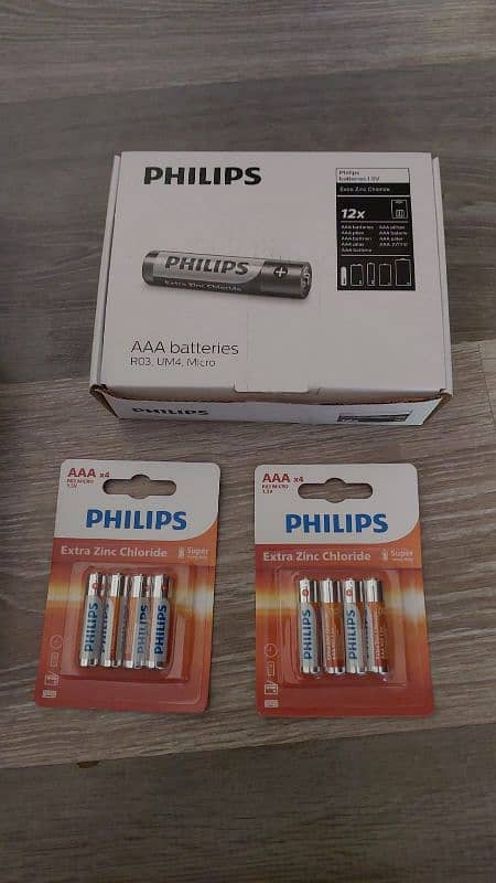 Phillips batteries 1