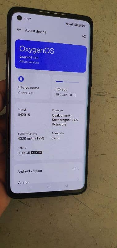 one plus 8 8+8/128 5g for sale 9