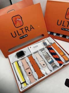 Ultra smart watch 7 in 1 straps