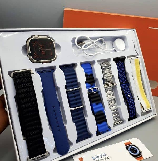 Ultra smart watch 7 in 1 straps 1