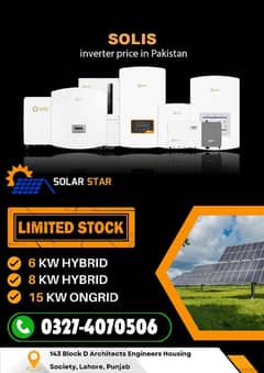 Solis 10 & 15 KW Ongrid Ready Stock