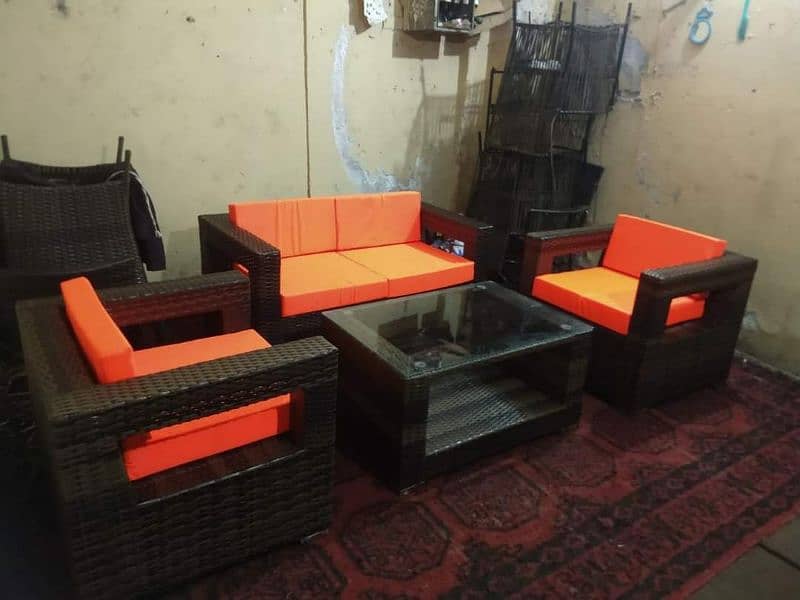 Imported Rattan sofa set and Swings 1