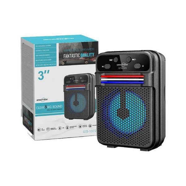 GTS-1372 Premium Wireless Bluetooth Speaker with Long Battery Life 3