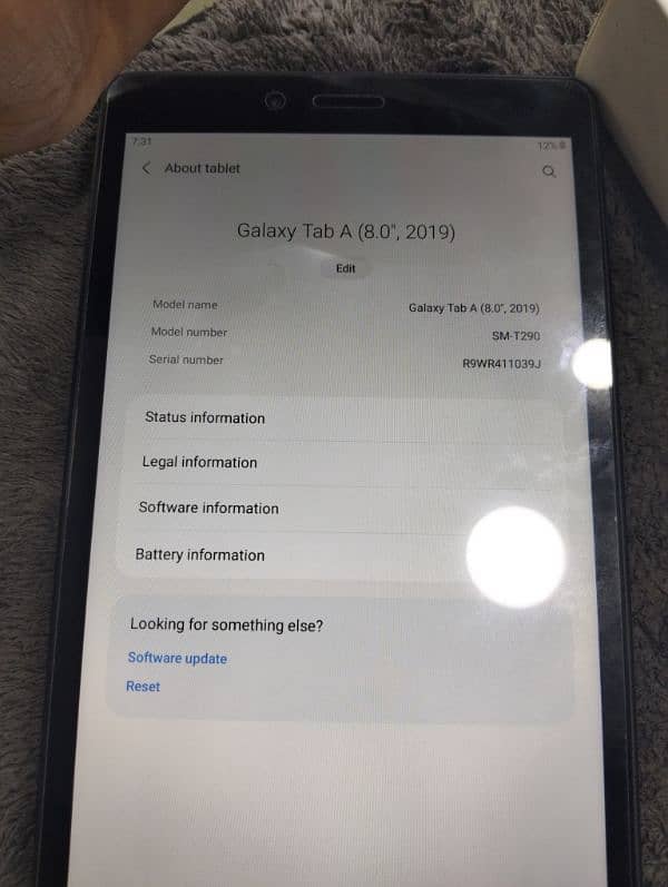 Samsung tab A 3