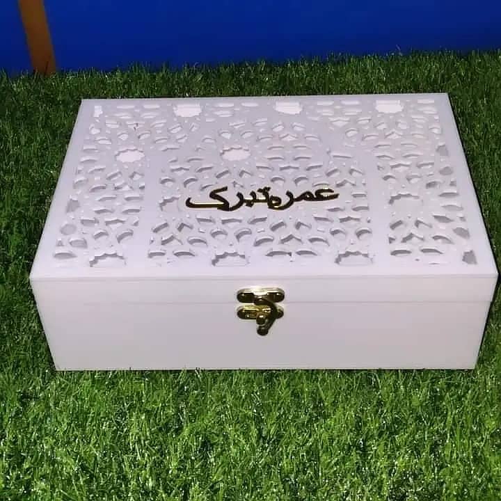 Acrylic Boxes|Bidh Boxes| Wedding Boxes|Gift Boxs|Customised Boxes 0