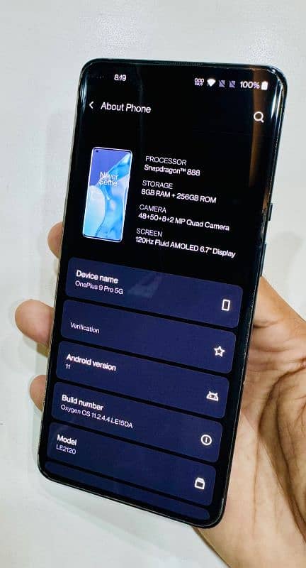 OnePlus 9 Pro 5G Global Dual Sim PTA 8/256 6