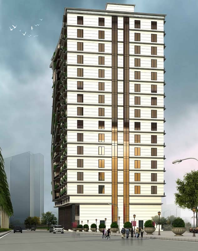 APPARTMENT AVAILABLE FOR SALE IN GRAND MOSQUE TOWER ON EASY INSTALLMENTS PLAN. 3