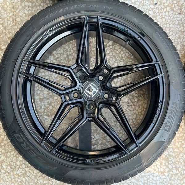 18 inch Rims with Pirelli Tires 1