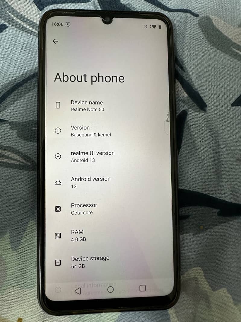 Realme Note 50 4GB RAM, 64GB Storage 0