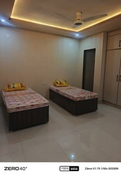 Boys hostel and furnished rooms available.