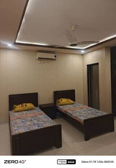 Boys hostel and furnished rooms available.