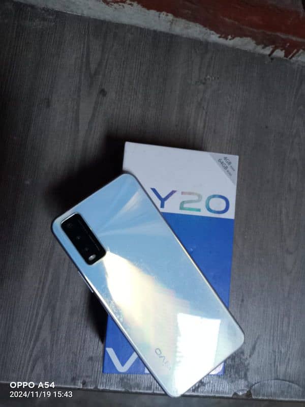 vivo y 20 10/9 condition all ok mobile or mobile ka sath charger ni ha 6