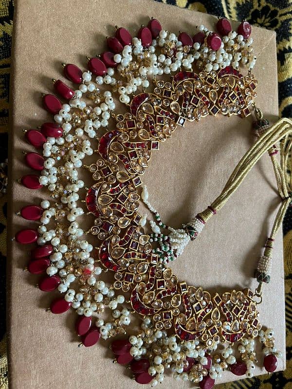 Bridal jewellery set for barat 0