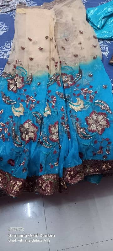 floral saree 0