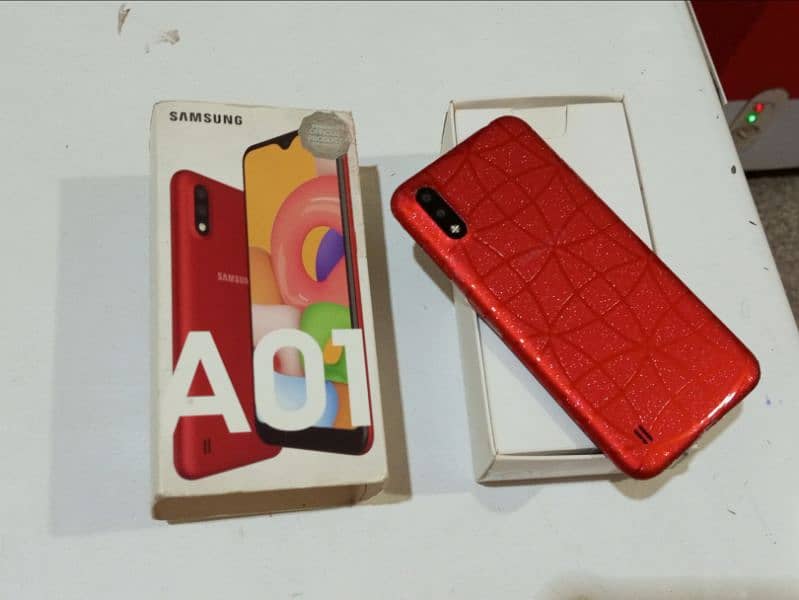 SAMSUNG GALAXY AO1 WITH BOX 2