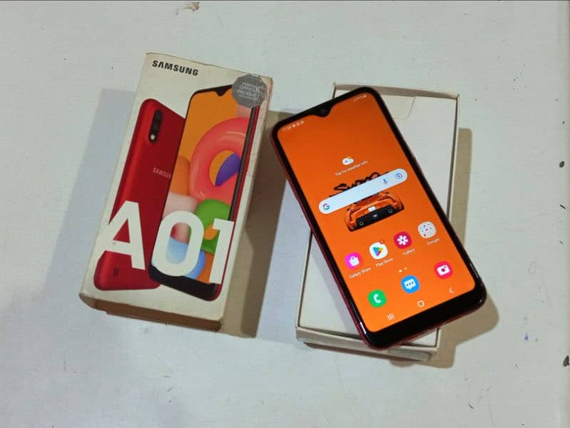 SAMSUNG GALAXY AO1 WITH BOX 4