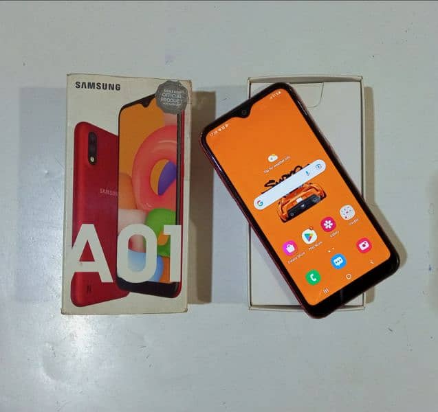 SAMSUNG GALAXY AO1 WITH BOX 5