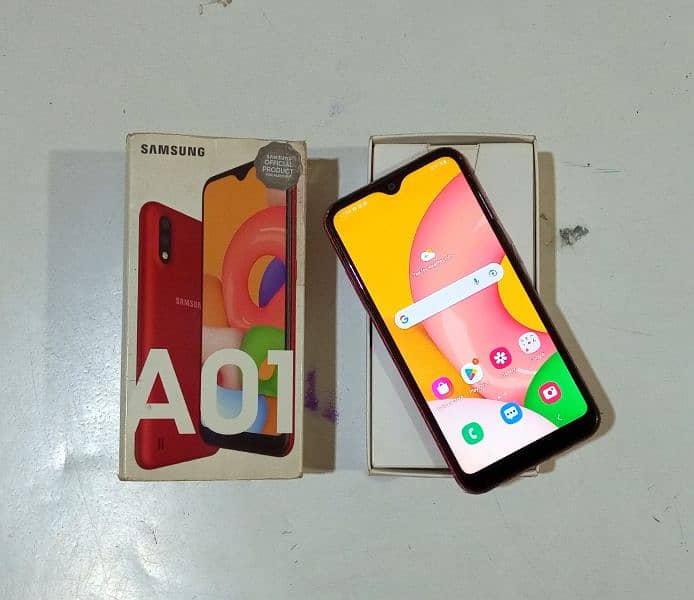 SAMSUNG GALAXY AO1 WITH BOX 6