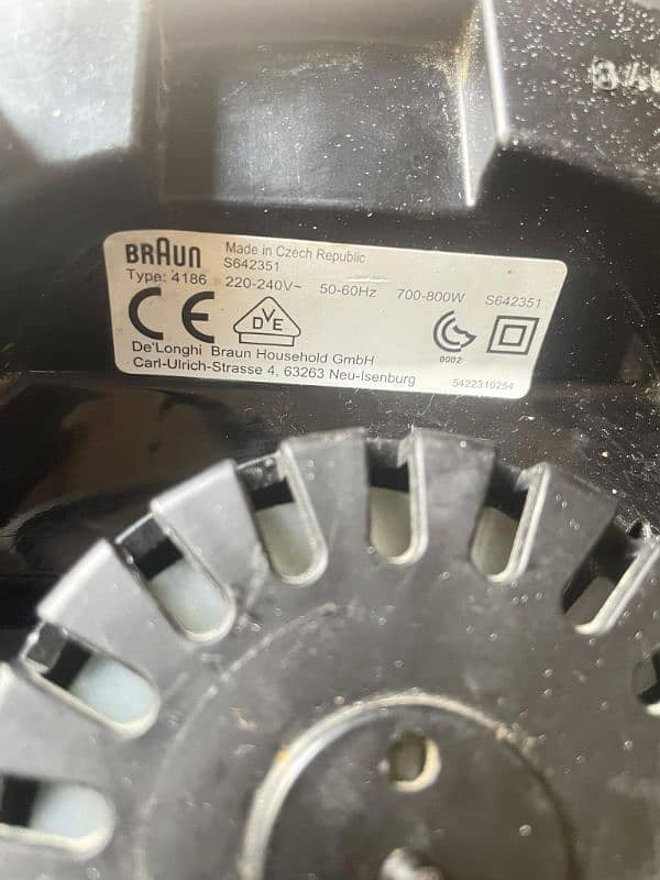 Braun germany original machine 3