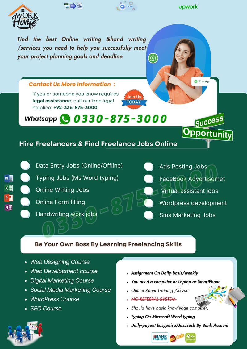 Are you looking for assignment writing work, either part-time or full 0